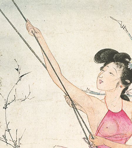 唐山-胡也佛的仕女画和最知名的金瓶梅秘戏图